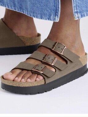 Birkenstock Papillio Mocha Sandals Women's Size 39